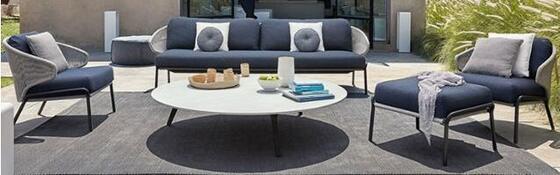 Garden Outdoor Furniture Rope Outdoor Patio Garden Armchair