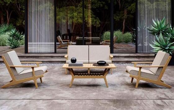 Outdoor Teak Sofa Set Garden Furniture Sets Patio