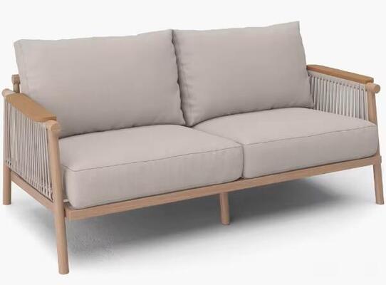 Hot Sale Outdoor sofa with Eco-Friendly Materials and CE Certification for Gardens Courtyards and Villas