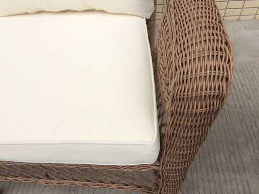 Hot Sale Outdoor Furniture Set 4 Pieces Weather Resistant UV Resistant Rope Durable Aluminum Frame Ideal for Gardens Courtyards Villas