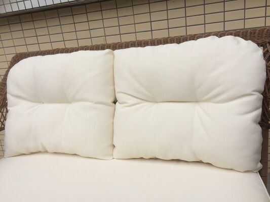 Hot Sale Outdoor Furniture Set 4 Pieces Weather Resistant UV Resistant Rope Durable Aluminum Frame Ideal for Gardens Courtyards Villas