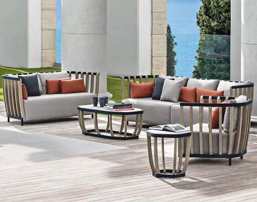 Best Teak Wood Outdoor Living Garden Sofa Set