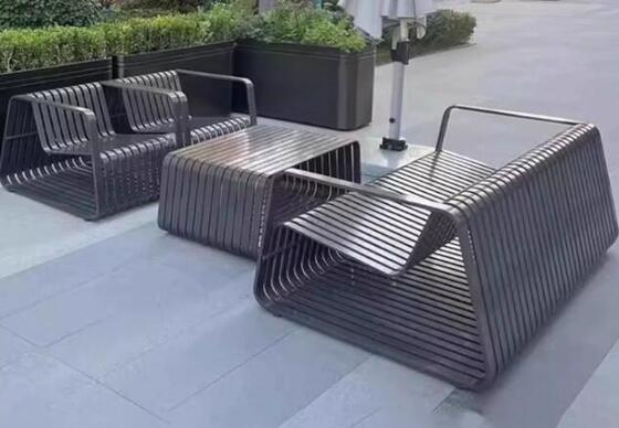 Garden Furniture Modern Aluminum Custom Outdoor Sofa Couch Set