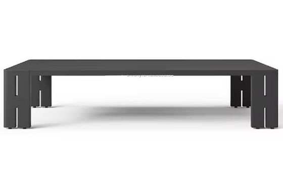 Aluminum Modern Outdoor Patio Furniture Set 4 Piece Garden Sofa Waterproof Cushions All Weather