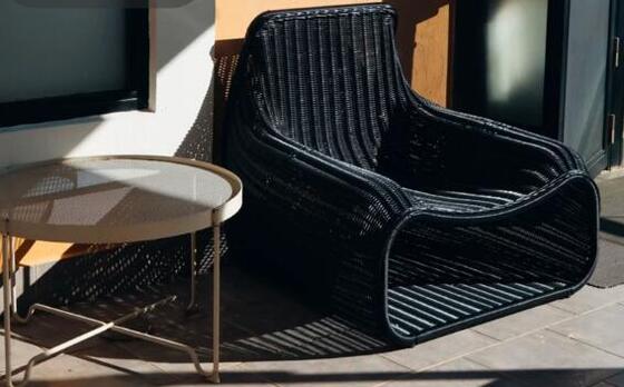 Single Sofa Chair Wicker or Rattan Chair for Outdoor Patio Use